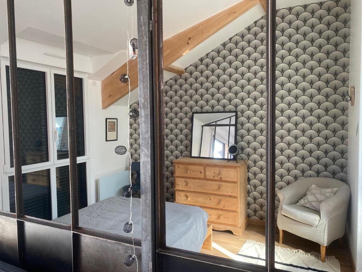 Loft Avec Terrasse Pour 4 Pers A 3Km Du Circuit Avec Garage Au Calme Lägenhet Le Mans Exteriör bild
